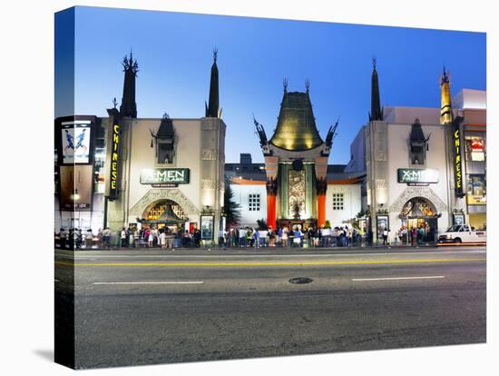 Grauman's Chinese Theatre, Hollywood Boulevard, Los Angeles, California, United States of America,-Gavin Hellier-Stretched Canvas