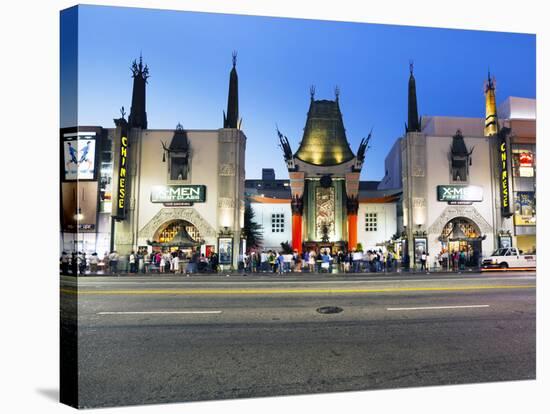 Grauman's Chinese Theatre, Hollywood Boulevard, Los Angeles, California, United States of America,-Gavin Hellier-Stretched Canvas