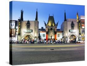 Grauman's Chinese Theatre, Hollywood Boulevard, Los Angeles, California, United States of America,-Gavin Hellier-Stretched Canvas