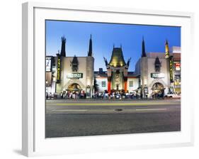 Grauman's Chinese Theatre, Hollywood Boulevard, Los Angeles, California, United States of America,-Gavin Hellier-Framed Photographic Print