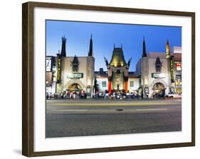 Grauman's Chinese Theatre, Hollywood Boulevard, Los Angeles, California, United States of America,-Gavin Hellier-Framed Photographic Print