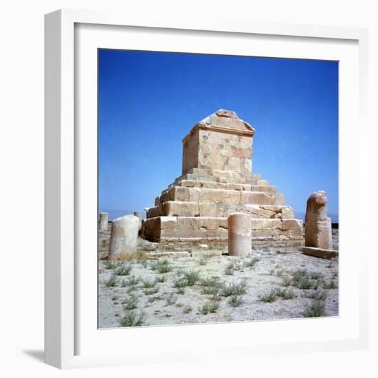 Grave of Cyrus the Great, Before 530 B.C.-null-Framed Photographic Print