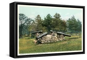 Grave of Miles Standish, Duxbury-null-Framed Stretched Canvas