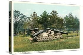 Grave of Miles Standish, Duxbury-null-Stretched Canvas