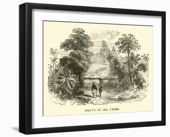 Grave of Mr Cross-null-Framed Giclee Print