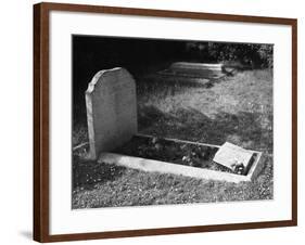 Grave of T.E. Lawrence-null-Framed Photographic Print