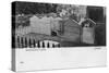 Grave of the Poet William Wordsworth, Grasmere, Westmorland, 20th Century-null-Stretched Canvas