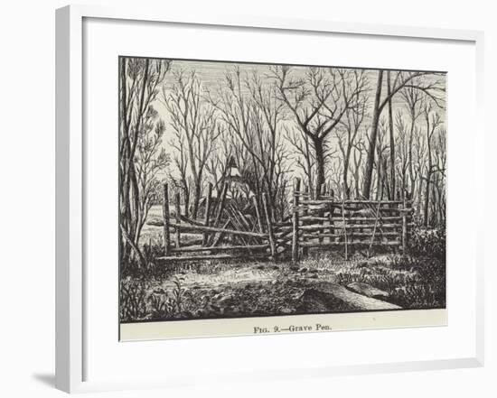 Grave Pen-null-Framed Giclee Print