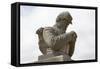 Grave Sculpture Of A Confederate Soldier-Carol Highsmith-Framed Stretched Canvas