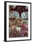 Grave with Flowers-Carolina Hernandez-Framed Photographic Print