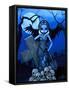 Gravedigger - a Gothic Angel-Jasmine Becket-Griffith-Framed Stretched Canvas