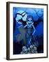 Gravedigger - a Gothic Angel-Jasmine Becket-Griffith-Framed Art Print