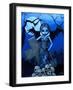 Gravedigger - a Gothic Angel-Jasmine Becket-Griffith-Framed Art Print