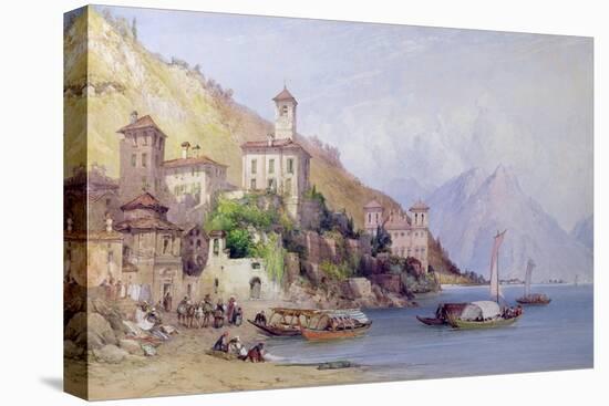 Gravedona, Lake Como, 1895-William Callow-Stretched Canvas