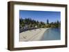 Gravel Beach in Queenstown, Otago, South Island, New Zealand, Pacific-Michael-Framed Photographic Print