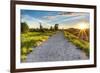 Gravel Path with Setting Sun Star-JamesWheeler-Framed Photographic Print