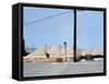 Gravel Piles Downtown La, 2007-Peter Wilson-Framed Stretched Canvas