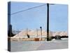 Gravel Piles Downtown La, 2007-Peter Wilson-Stretched Canvas