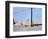 Gravel Piles Downtown La, 2007-Peter Wilson-Framed Giclee Print