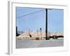 Gravel Piles Downtown La, 2007-Peter Wilson-Framed Giclee Print