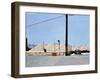 Gravel Piles Downtown La, 2007-Peter Wilson-Framed Giclee Print