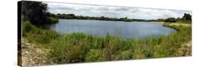 Gravel Pit Pond-Dr. Keith Wheeler-Stretched Canvas