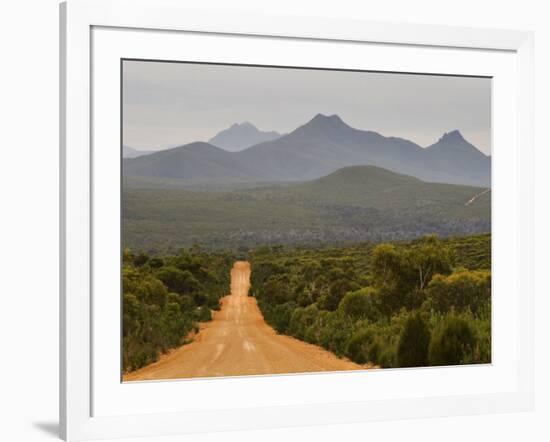 Gravel Road, Stirling Range, Stirling Range National Park, Western Australia, Australia, Pacific-Jochen Schlenker-Framed Photographic Print