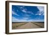 Gravel Road Through the Desert of Patagonia, Chile, South America-Michael Runkel-Framed Photographic Print