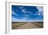 Gravel Road Through the Desert of Patagonia, Chile, South America-Michael Runkel-Framed Photographic Print