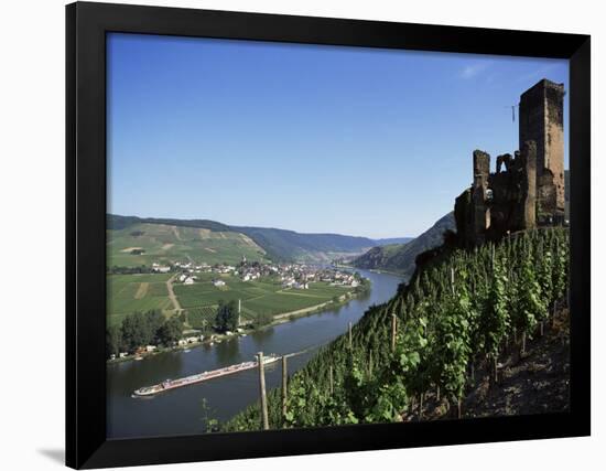 Gravenburg Castle, River Mosel, Rhineland Palatinate, Germany-Oliviero Olivieri-Framed Photographic Print