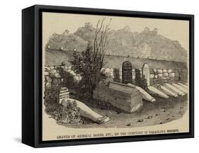 Graves of Admiral Boxer, Etc, on the Cemetery in Balaclava Heights-null-Framed Stretched Canvas