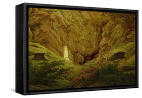 Graves of Ancient Heroes, 1812-Caspar David Friedrich-Framed Stretched Canvas