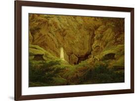 Graves of Ancient Heroes, 1812-Caspar David Friedrich-Framed Premium Giclee Print