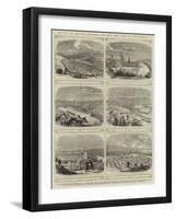 Graves of British Officers and Men Who Died in the Crimea-null-Framed Giclee Print