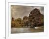 Graves Pond in Autumn-Jai Johnson-Framed Giclee Print