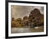 Graves Pond in Autumn-Jai Johnson-Framed Giclee Print