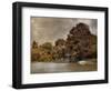 Graves Pond in Autumn-Jai Johnson-Framed Giclee Print