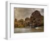 Graves Pond in Autumn-Jai Johnson-Framed Giclee Print
