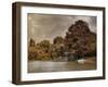 Graves Pond in Autumn-Jai Johnson-Framed Giclee Print