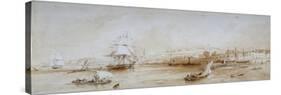 Gravesend, Kent, C1830-Thomas Mann Baynes-Stretched Canvas