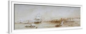 Gravesend, Kent, C1830-Thomas Mann Baynes-Framed Giclee Print