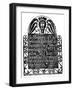 Gravestone: 18th Century-null-Framed Giclee Print