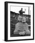 Gravestone in Bethlehem graveyard, Pennsylvania, 1935-Walker Evans-Framed Photographic Print