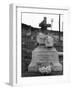 Gravestone in Bethlehem graveyard, Pennsylvania, 1935-Walker Evans-Framed Photographic Print