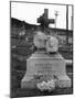 Gravestone in Bethlehem graveyard, Pennsylvania, 1935-Walker Evans-Mounted Photographic Print