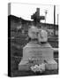 Gravestone in Bethlehem graveyard, Pennsylvania, 1935-Walker Evans-Stretched Canvas