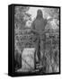 Gravestone of James Butler Hickok with Statue Behind-Alfred Eisenstaedt-Framed Stretched Canvas