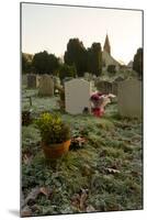 Gravestones in Churchyard-Tim Kahane-Mounted Photographic Print