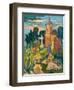 Graveyard And Chapel, 2005-Marta Martonfi-Benke-Framed Giclee Print