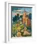 Graveyard And Chapel, 2005-Marta Martonfi-Benke-Framed Giclee Print